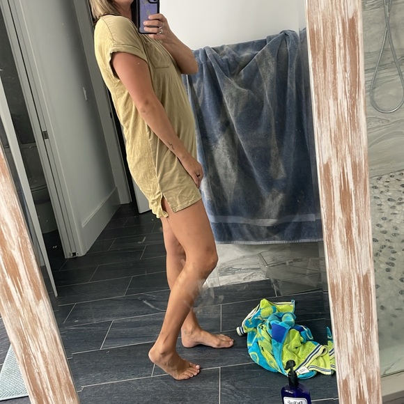 two tone T-shirt dress - Picture 8 of 8